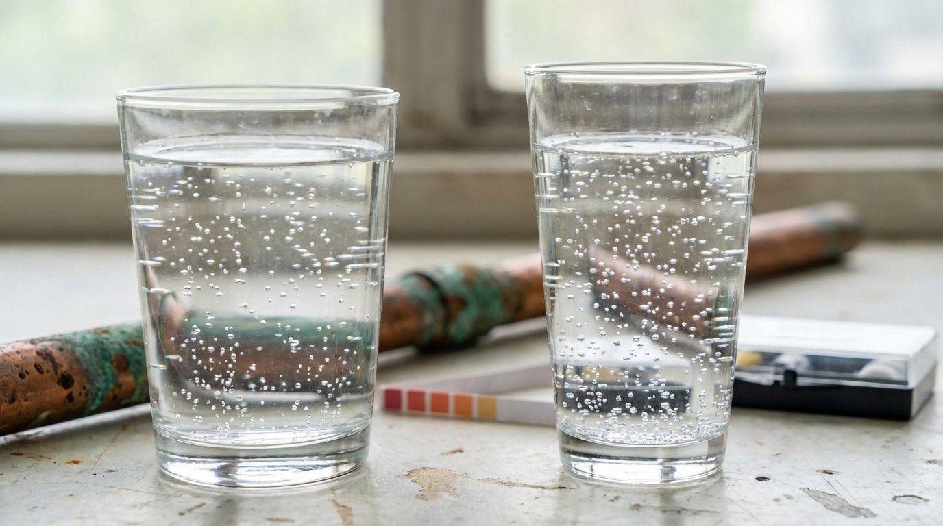 Aggressiv kolsyra i dricksvatten orsakar korrosion och hör ihop med surt vatten