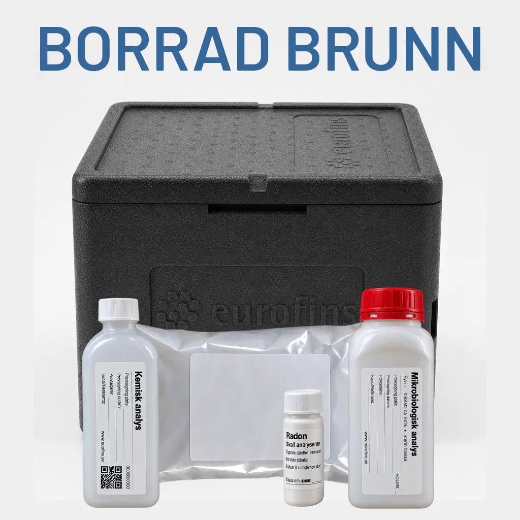 Vattenanalys borrad brunn