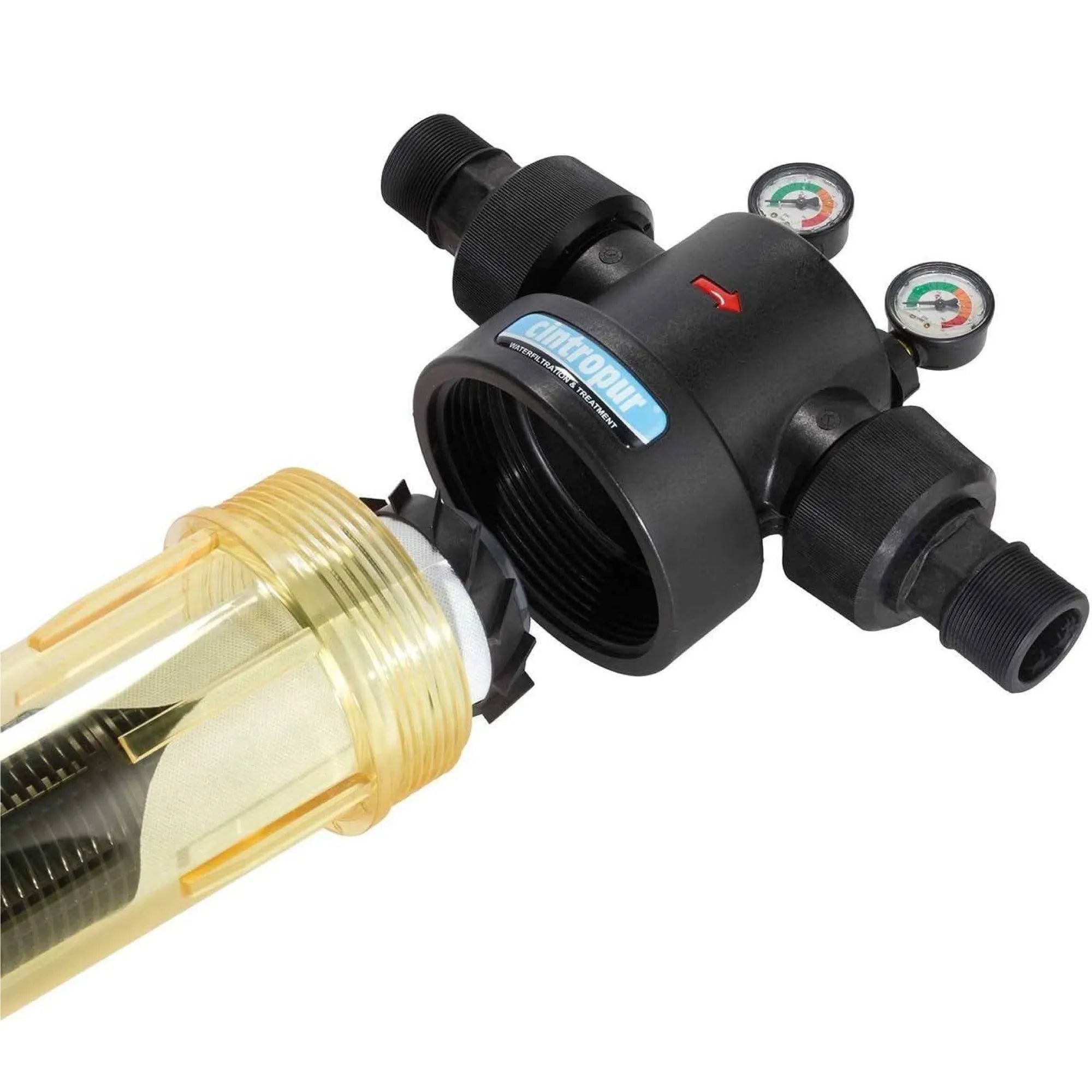 Cintropur NW 400 – förfilter 1½″ med manometrar
