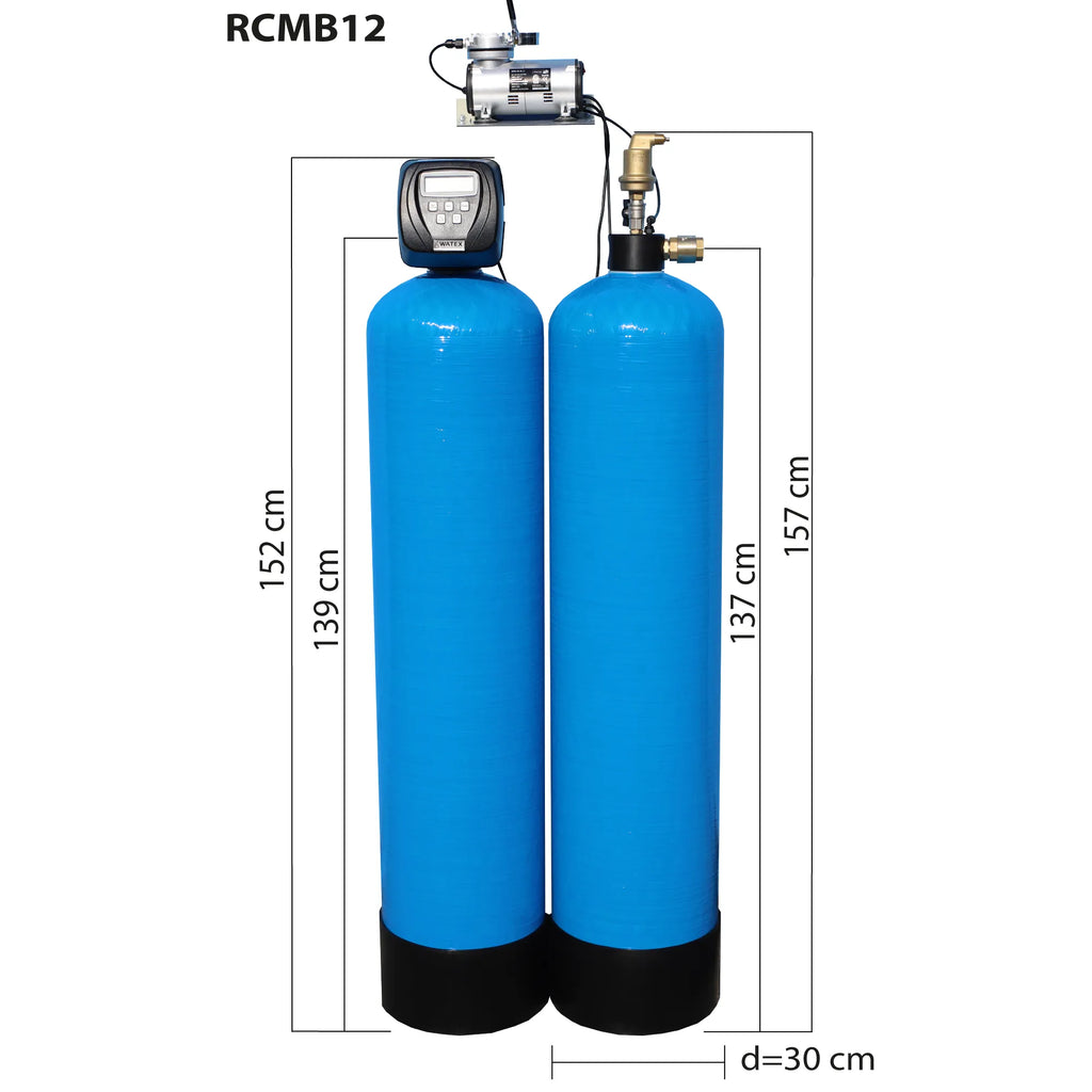 Järn- och luftningsfilter RCMB-12