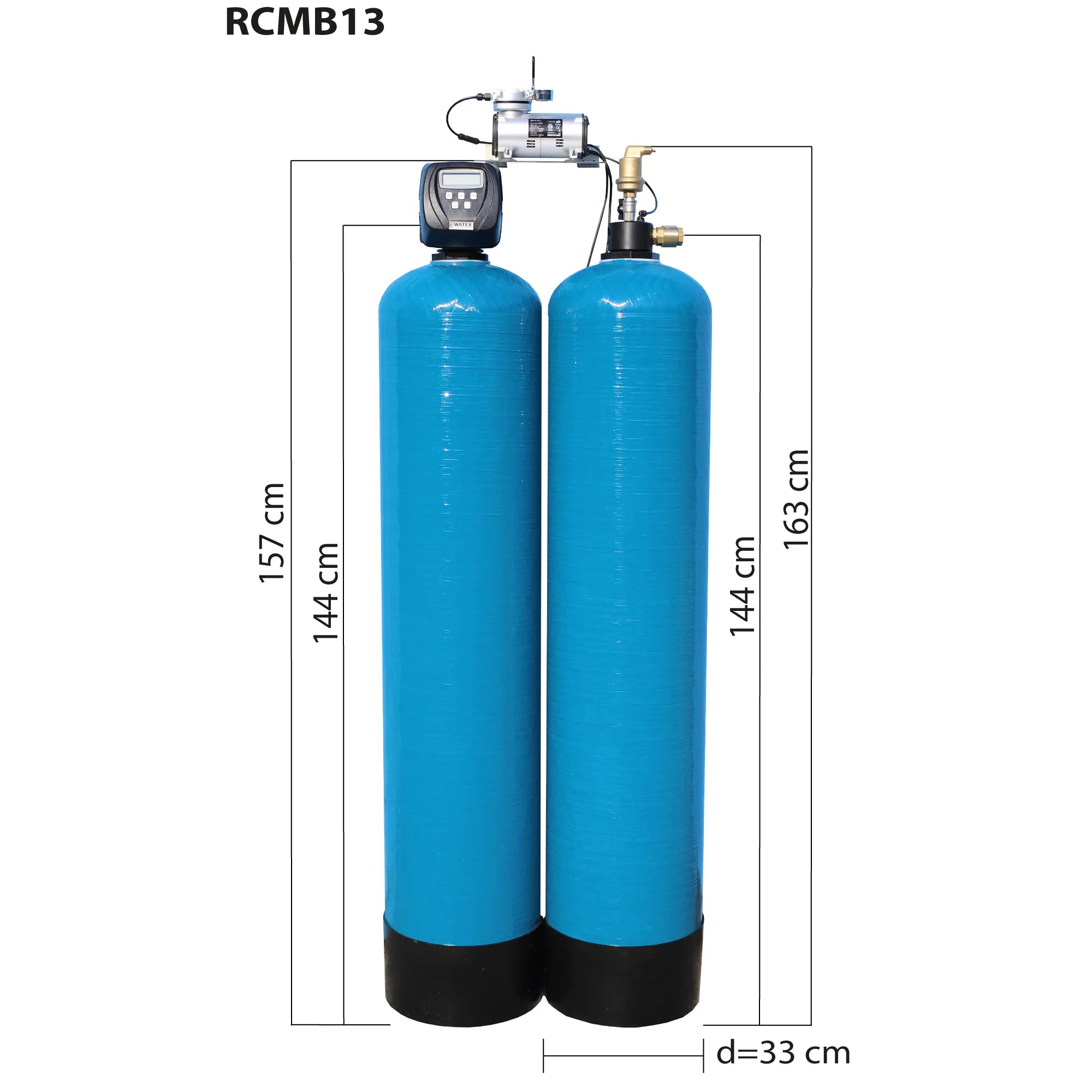 Järn- och luftningsfilter RCMB-13