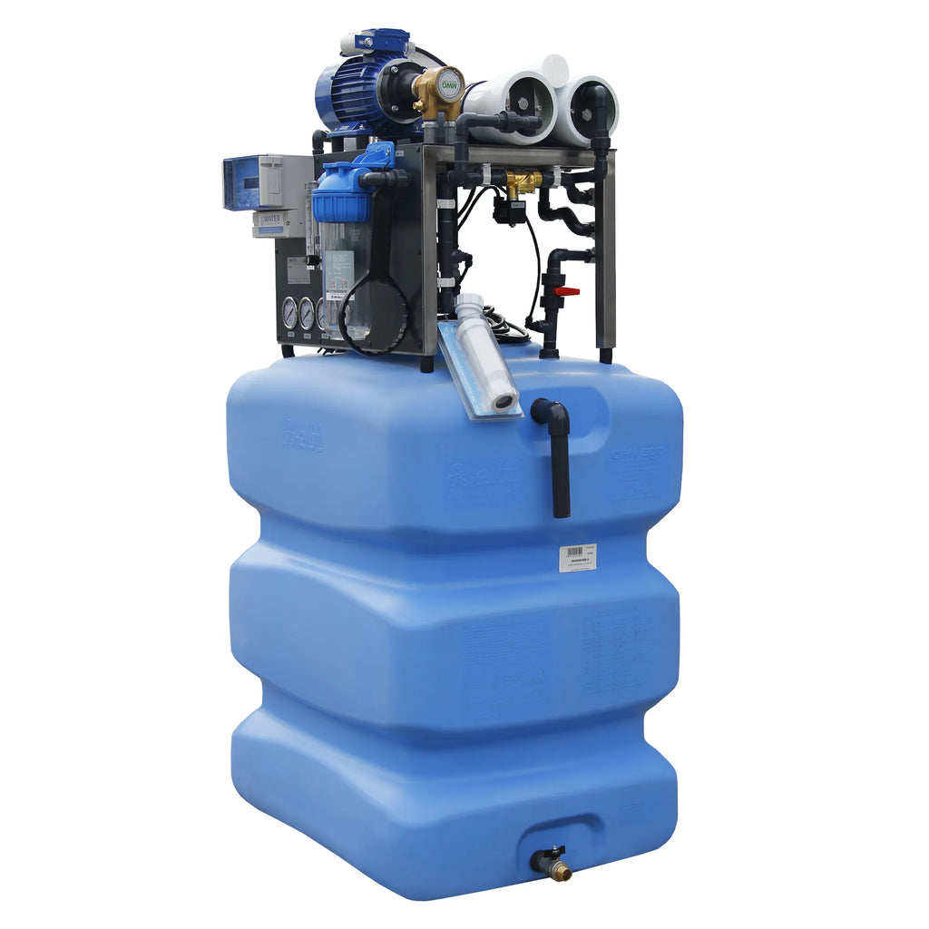 WRO200 PLUS Omvänd osmos - med vattentank (500 L)